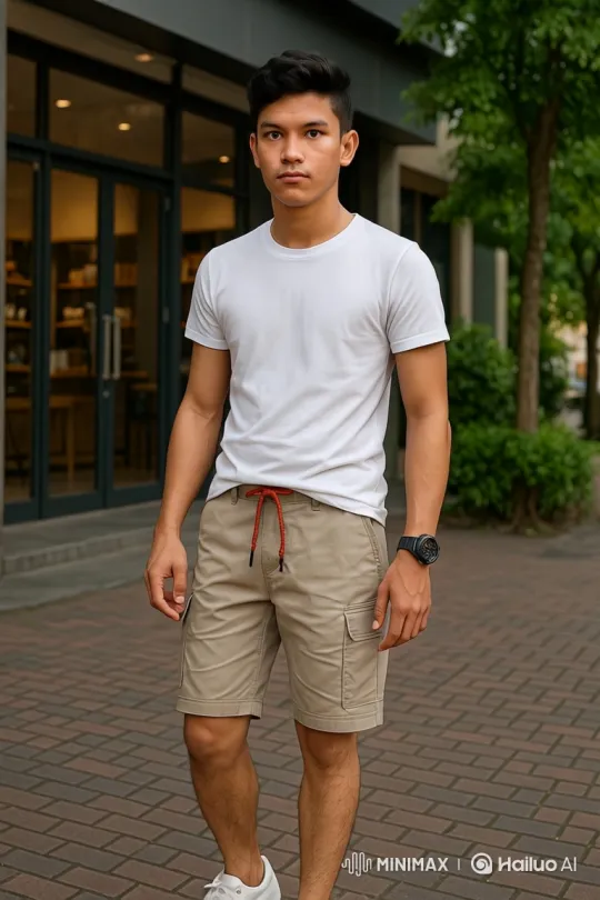 Urban Young Man Showcases Fashion Confidence – AI Generated Video | Hailuo AI