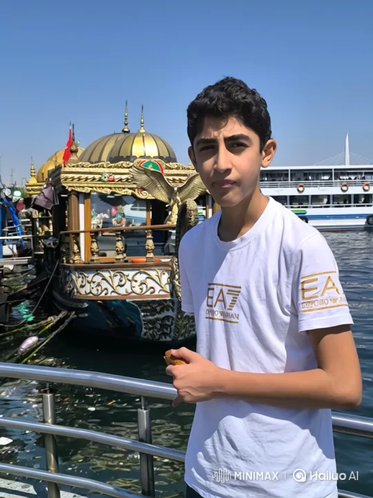 Young Man Detained by Police at Waterfront – AI Generated Video | Hailuo AI