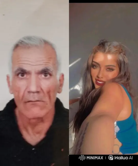 Transformation from Older Man to Young Woman – AI Generated Video | Hailuo AI