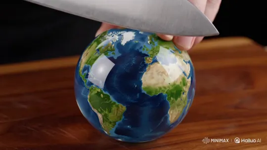 Exploring the Concept of a Transparent Earth Model – AI Generated Video | Hailuo AI