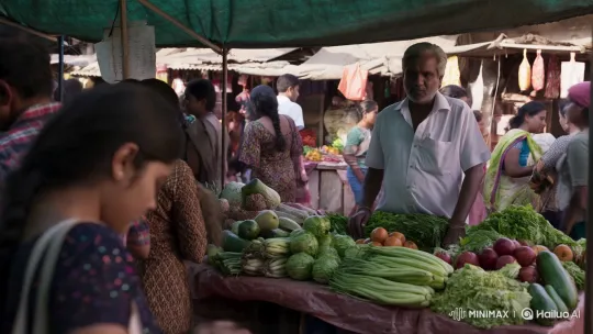 Bangladeshi Market Dispute Over Filming – AI Generated Video | Hailuo AI