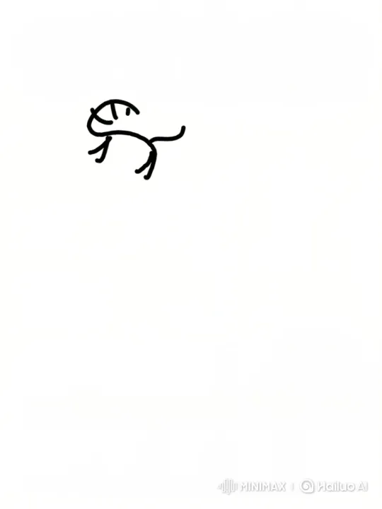 Ancient Oracle Bone Script-Style Animation of Horses and Chariot – AI Generated Video | Hailuo AI