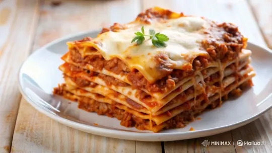Animated Construction Crew Builds Giant Lasagna Stack – AI Generated Video | Hailuo AI