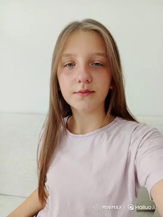 Young Girl Meets Police Officers in Quiet Room – AI Generated Video | Hailuo AI