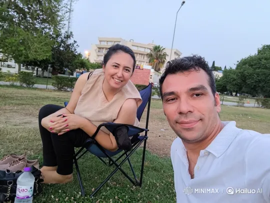 Family Enjoying a Peaceful Evening in the Park – AI Generated Video | Hailuo AI