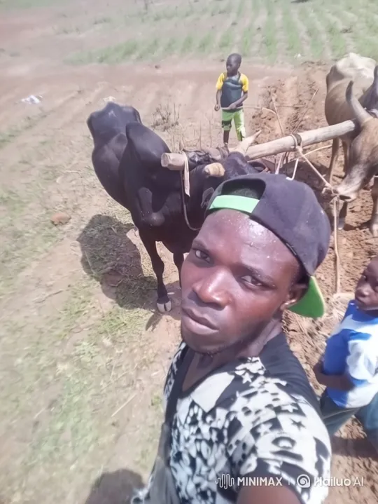 Man Prepares to Depart from Farming Scene – AI Generated Video | Hailuo AI