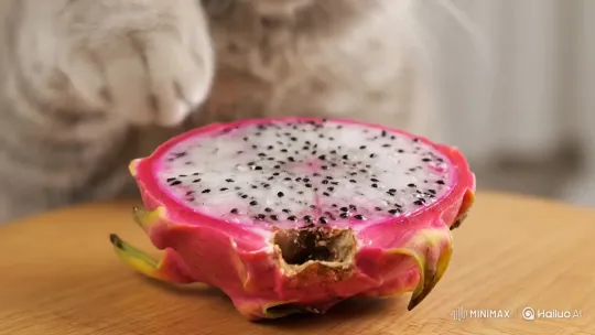 Neon Dragon Fruit Meltdown with Ambient Synth – AI Generated Video | Hailuo AI