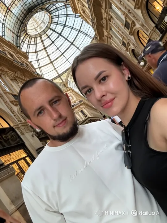 Young Family's Joyful Embrace Captured on Video – AI Generated Video | Hailuo AI