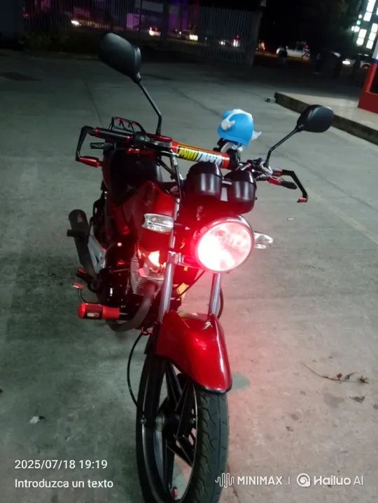 Motorcycle Transforms into Red Plane at Night – AI Generated Video | Hailuo AI