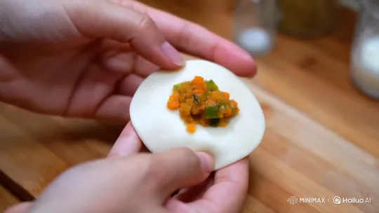 Masterful Handcrafting of a Street-Style Momo – AI Generated Video | Hailuo AI