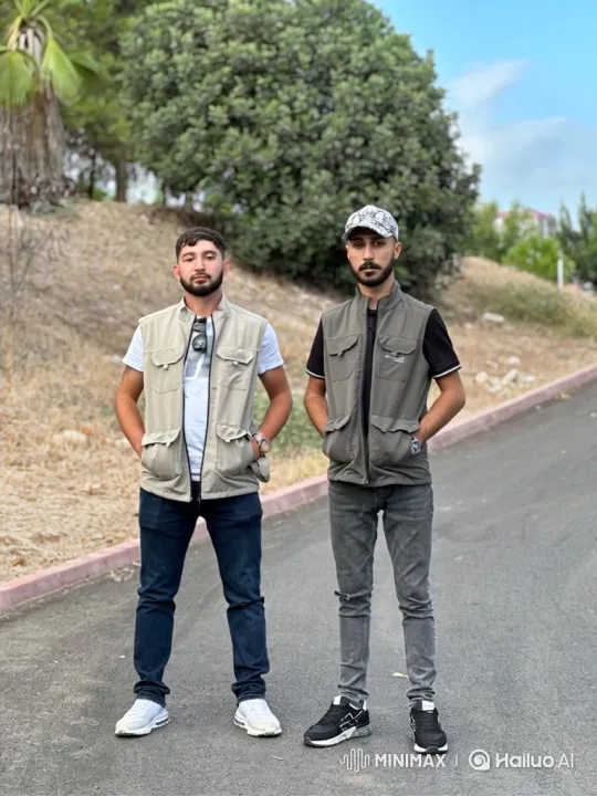 Two Men Detained by Police on Road – AI Generated Video | Hailuo AI