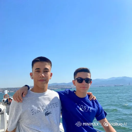 Young Man Detained by Police on Boat Deck – AI Generated Video | Hailuo AI