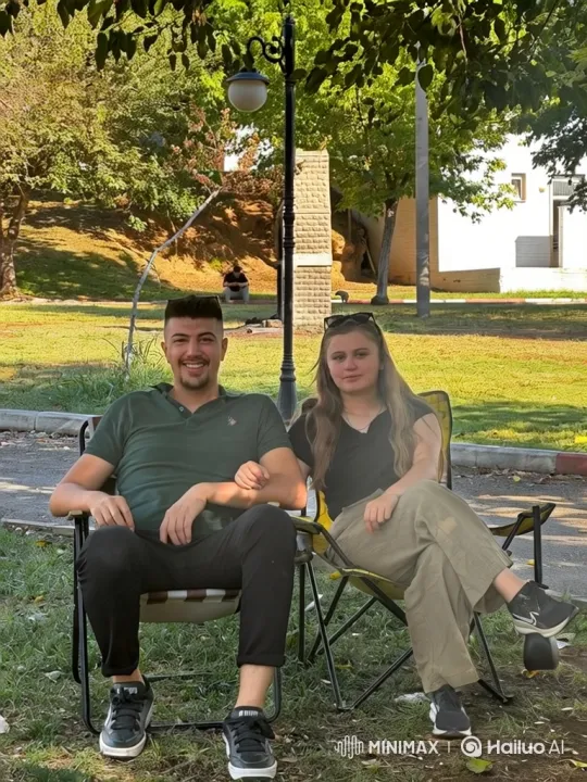 Family Reunion at Dusk Park with Loving Embrace – AI Generated Video | Hailuo AI