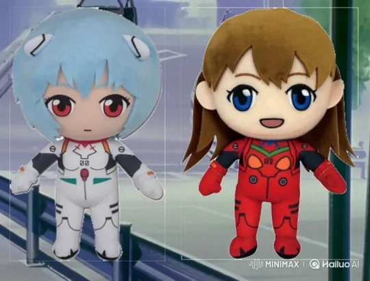 Plushies Engage in Playful Tussle – AI Generated Video | Hailuo AI