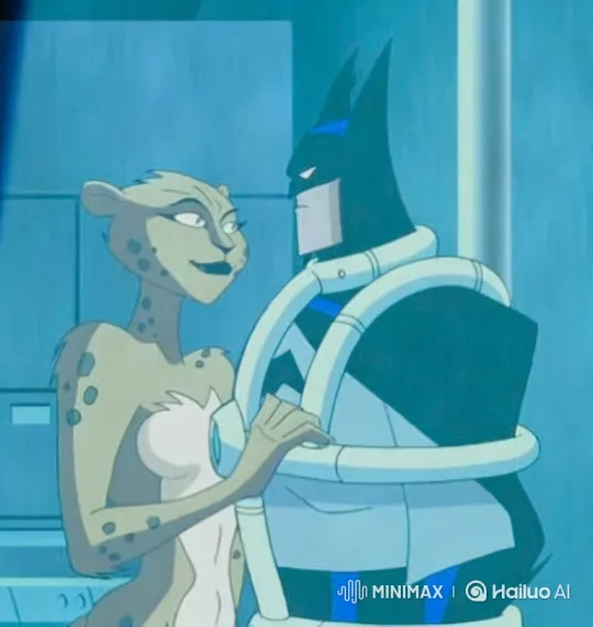 Batman and Cheetah Share an Intimate Moment – AI Generated Video | Hailuo AI