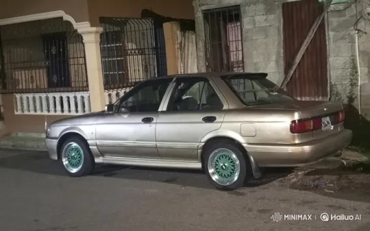 Custom Light Gold Sedan Showcases Dynamic Air Suspension – AI Generated Video | Hailuo AI