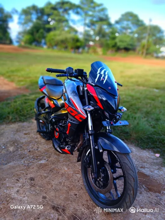 Acceleration of a Sleek Black and Red Motorcycle – AI Generated Video | Hailuo AI