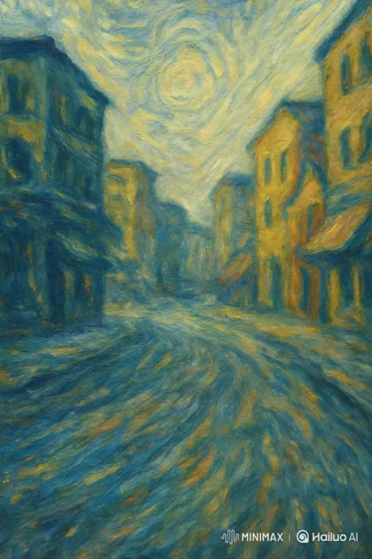 Exploring the Hidden World Within a Famous Oil Painting – AI Generated Video | Hailuo AI
