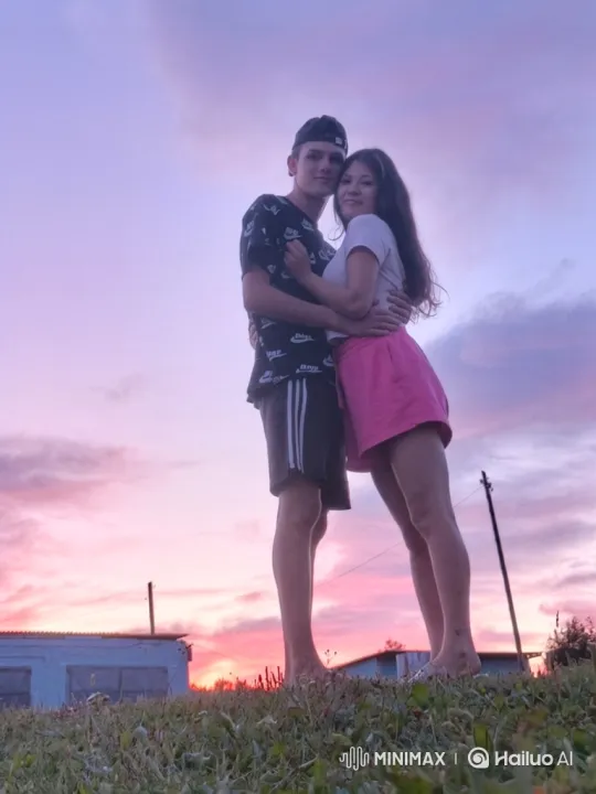 Family Embrace Captured on Phone Video – AI Generated Video | Hailuo AI