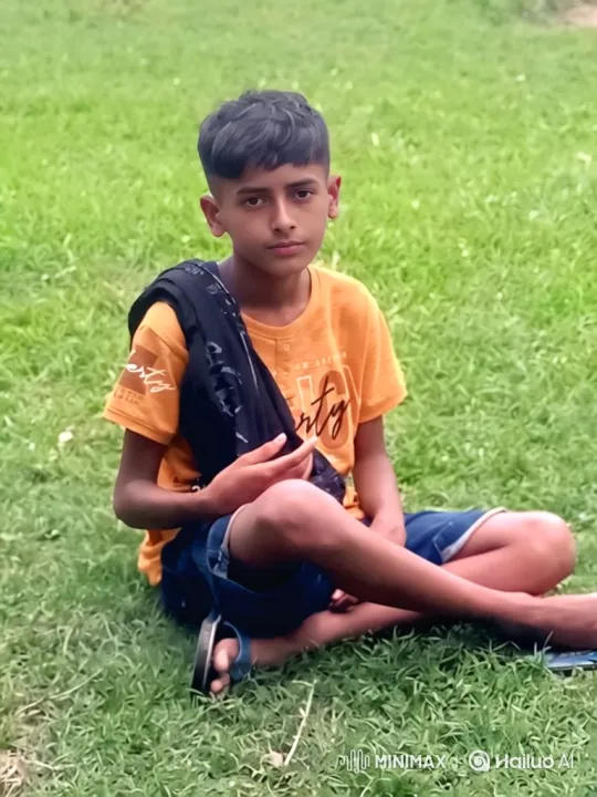 Boy's Smile Emerges as Camera Moves In – AI Generated Video | Hailuo AI