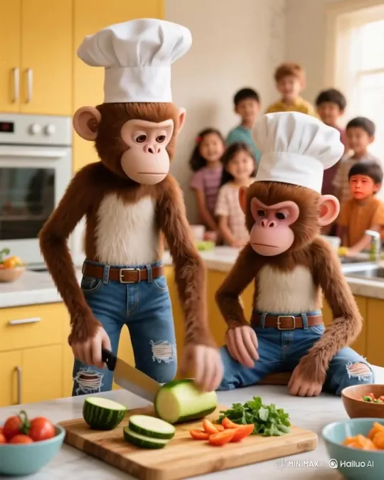 Man Preparing Vegetable and Cooking Tamarind Sauce – AI Generated Video | Hailuo AI