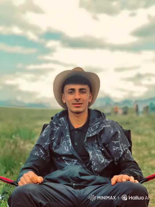 Young Man Surrounded by Women in Open Field – AI Generated Video | Hailuo AI