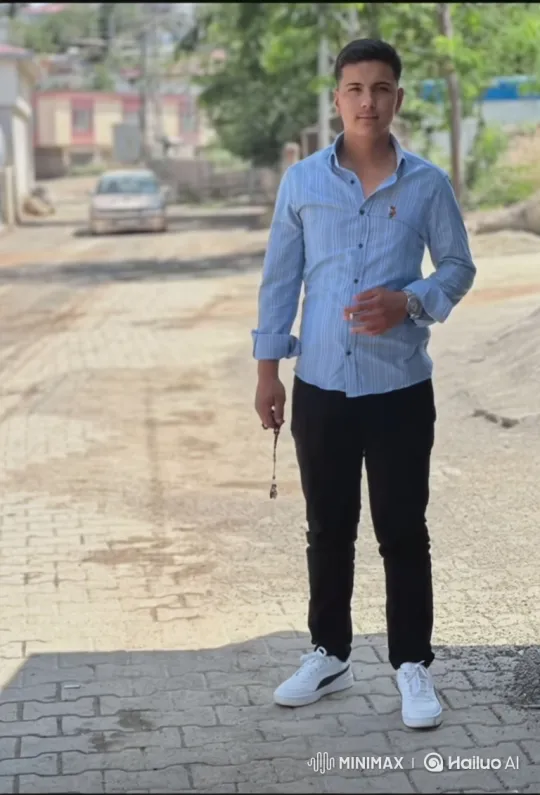 Young Man Detained by Police on Quiet Street – AI Generated Video | Hailuo AI