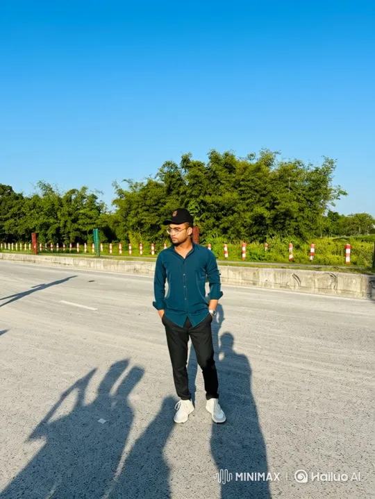 Couple's Sunny Day Moment on Paved Road – AI Generated Video | Hailuo AI