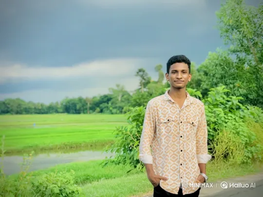 Young Couple Shares Serene Moment in Countryside – AI Generated Video | Hailuo AI