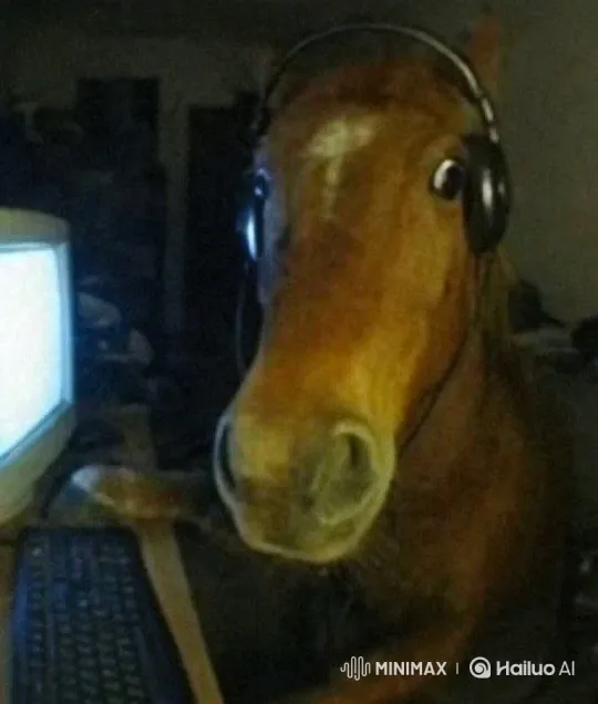 Mystical Horse Ignites Computer in Supernatural Explosion – AI Generated Video | Hailuo AI