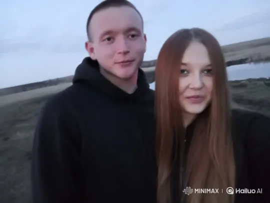 Family Embrace in Serene Rural Landscape – AI Generated Video | Hailuo AI