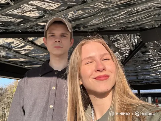 Young Family's Joyful Reunion Captured on iPhone – AI Generated Video | Hailuo AI