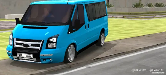 Custom Van Washed to Shimmering Perfection – AI Generated Video | Hailuo AI