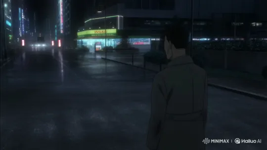 Doomed Man on Rainy Night Street Faces Fatal Truck – AI Generated Video | Hailuo AI