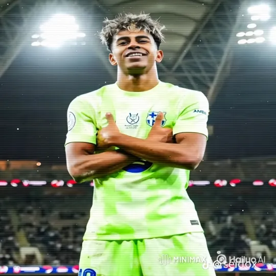 Soccer Player Surprised by Hairful of Spaghetti, Sprints Away – AI Generated Video | Hailuo AI