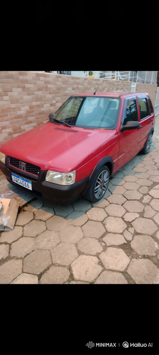 Red Hatchback Lowering on Hexagonal Driveway – AI Generated Video | Hailuo AI