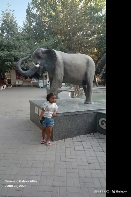 A Wild Elephant Encounters a Danger – AI Generated Video | Hailuo AI