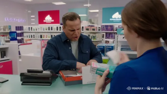 Man Rejects Insurance, Drops New iPhone 16 Outside Store – AI Generated Video | Hailuo AI