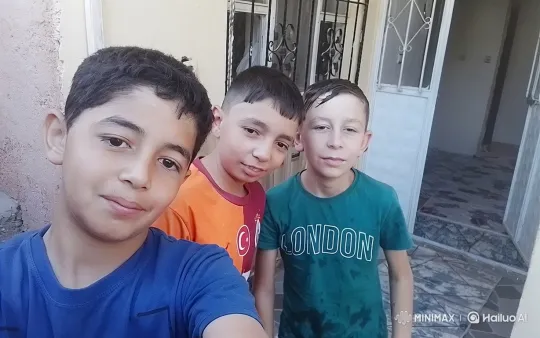 Boys Dancing Playfully on Patio – AI Generated Video | Hailuo AI