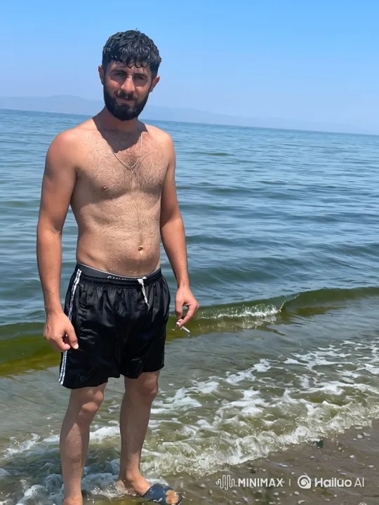 Man Taken into Custody by Police on Beach – AI Generated Video | Hailuo AI