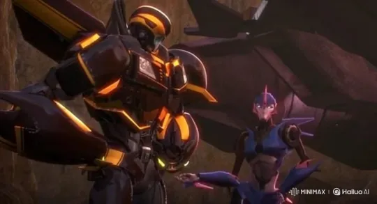 Robots Arcee and Bumblebee Share an Intimate Kiss – AI Generated Video | Hailuo AI
