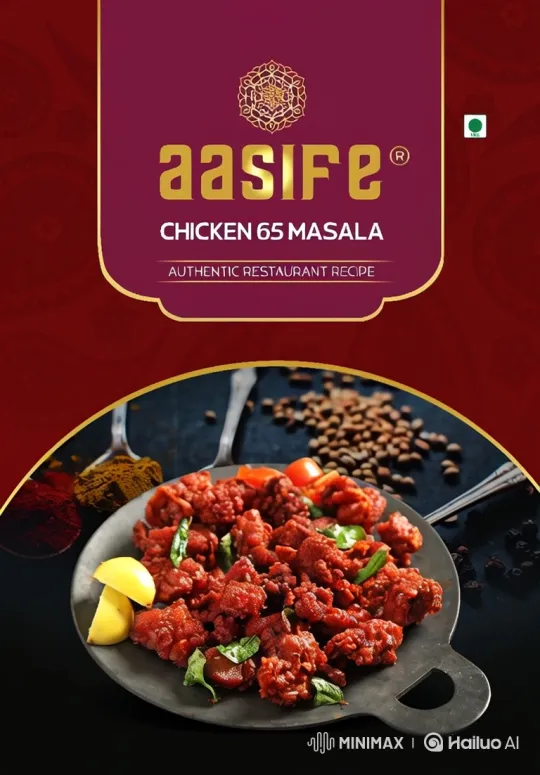 Authentic Chicken 65 Masala with Vibrant Presentation – AI Generated Video | Hailuo AI