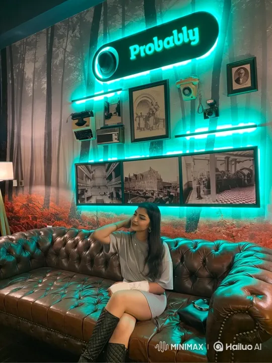 Couple Shares Intimate Moment on Leather Sofa – AI Generated Video | Hailuo AI