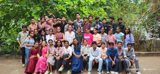 Student Group Photo Transforms into a Cosmic Journey – AI Generated Video | Hailuo AI