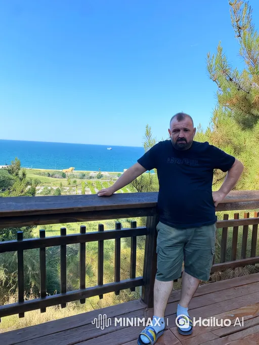 Man Detained on Balcony by Police Officers – AI Generated Video | Hailuo AI