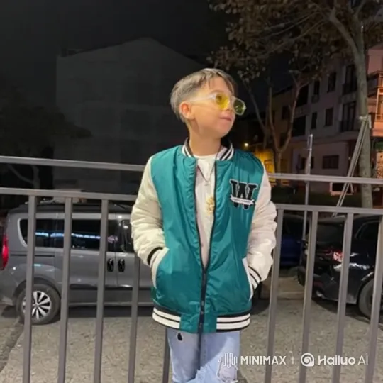 Youth in Street Confrontation with Police Officer – AI Generated Video | Hailuo AI