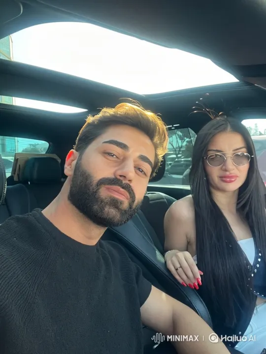 Family Bonds: A Car Selfie and Joyful Hug – AI Generated Video | Hailuo AI