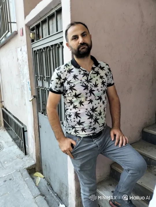 Dynamic Camera Movements Frame a Man on Stairs – AI Generated Video | Hailuo AI