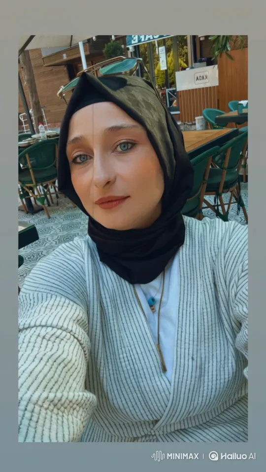 Woman Detained at Outdoor Café by Uniformed Officers – AI Generated Video | Hailuo AI