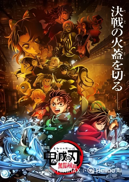 Dramatic Poster Pan Reveals Labyrinthine Battle Scene – AI Generated Video | Hailuo AI